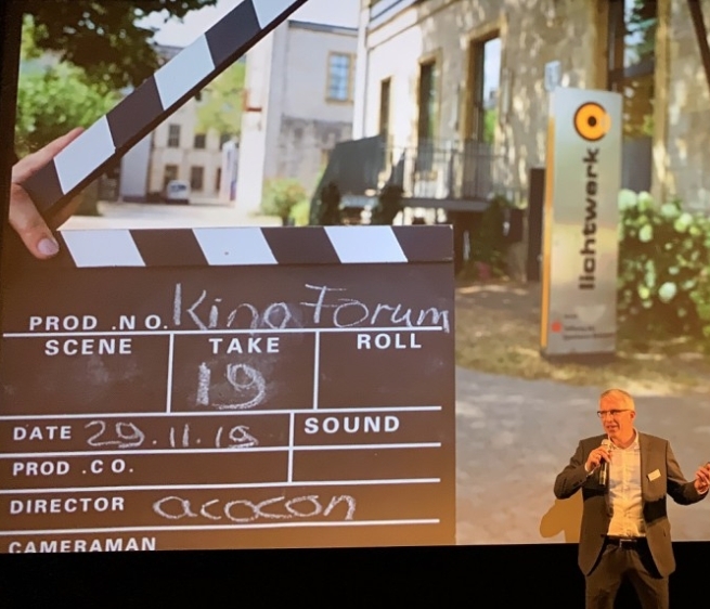 Mark Schönrock eröffnet das Kinoforum 2019