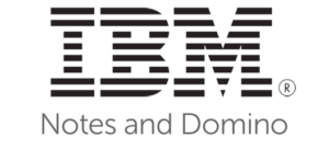 IBM Notes and Domino powered by bluecue IBM Notes and Domino Logo