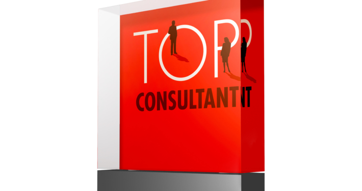 TOP CONSULTANT 2020 Trophäe