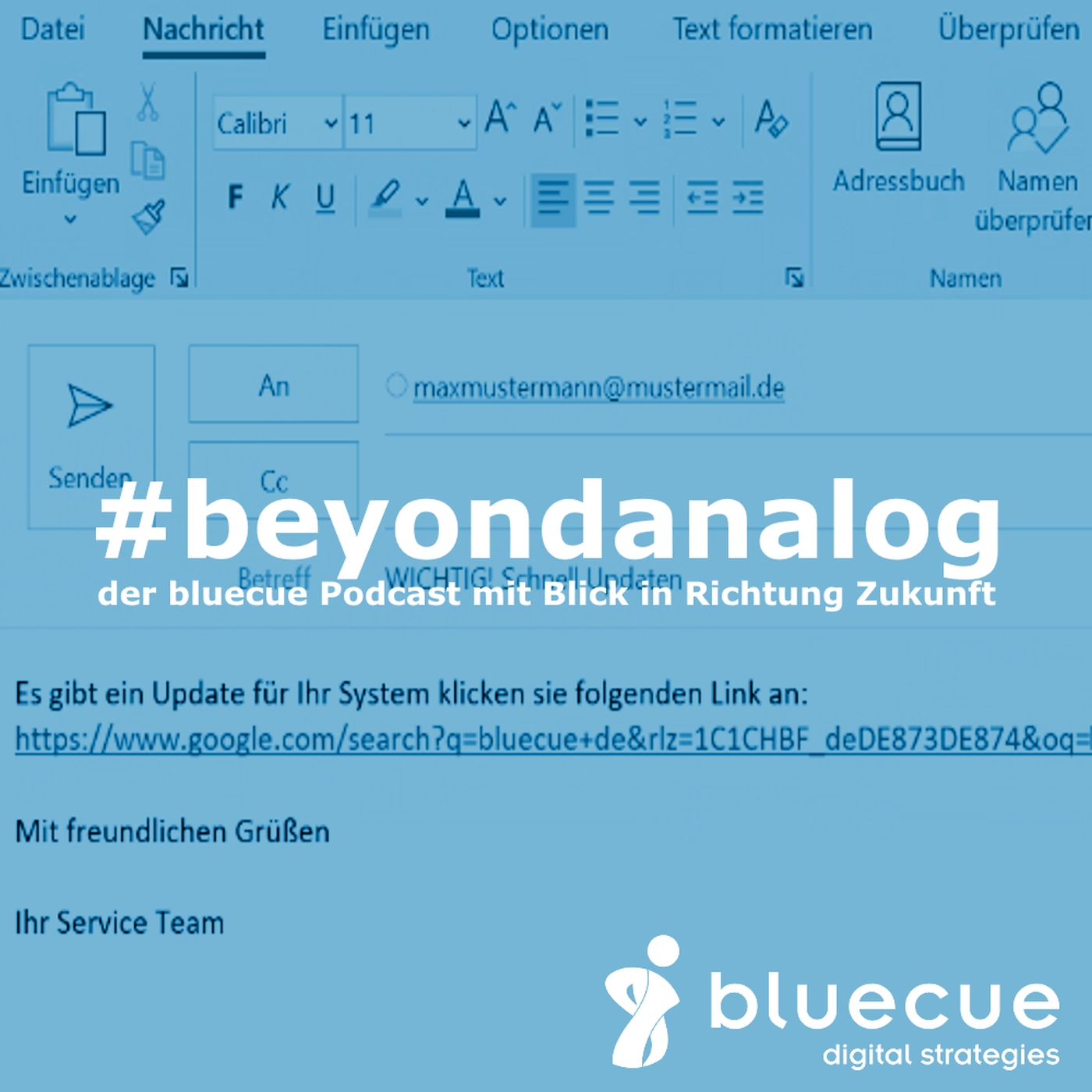 #beyondanalog - der bluecue Podcast mit Blick in Richtung Zukunft