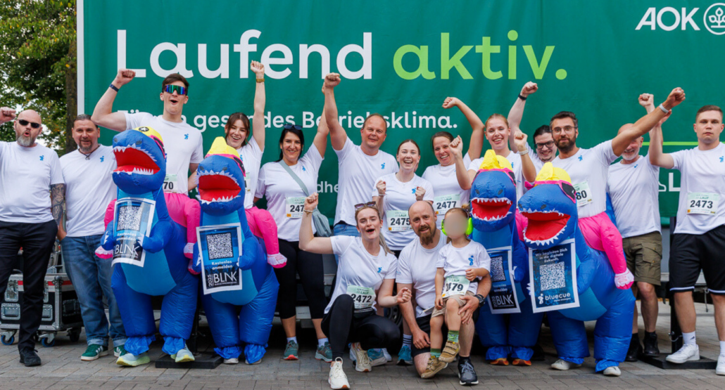 AOK Firmenlauf Gruppenfoto 2025 Karriereseite AOK Firmenlauf 2025 Gruppenfoto