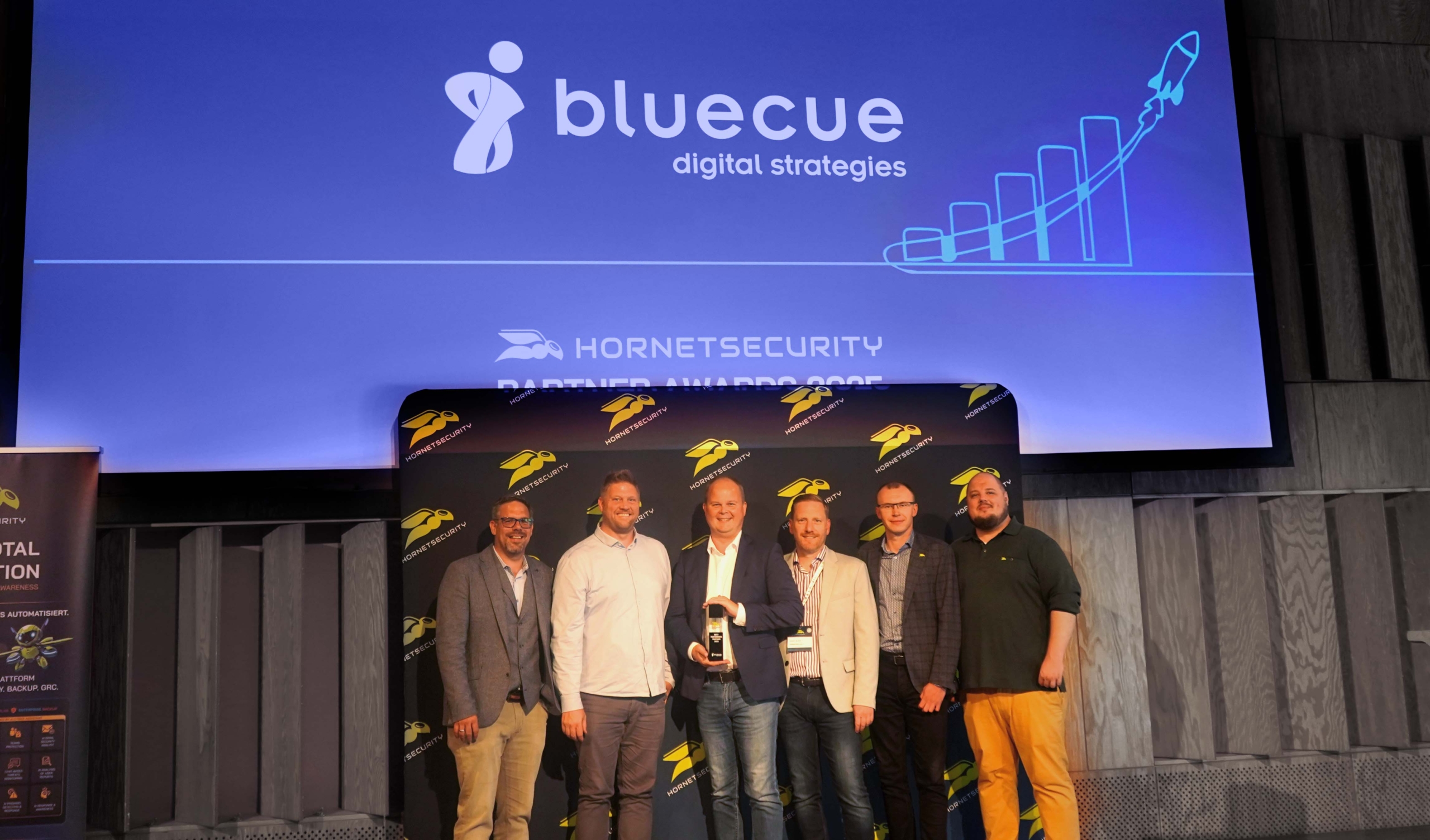 bluecue ist Hornetsecurity „Best Performing Partner 2025“