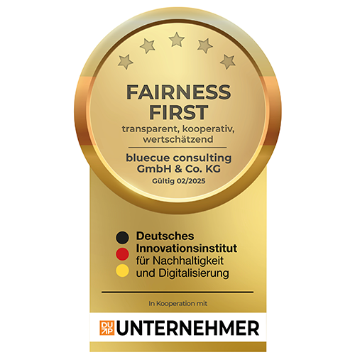 Fairness First – wir wurden ausgezeichnet