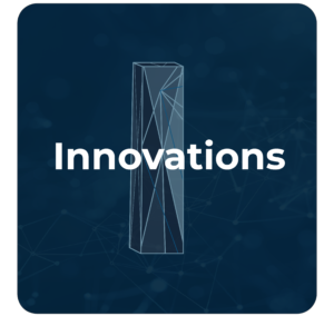 Buchstabe I mit dem Begriff Innovation