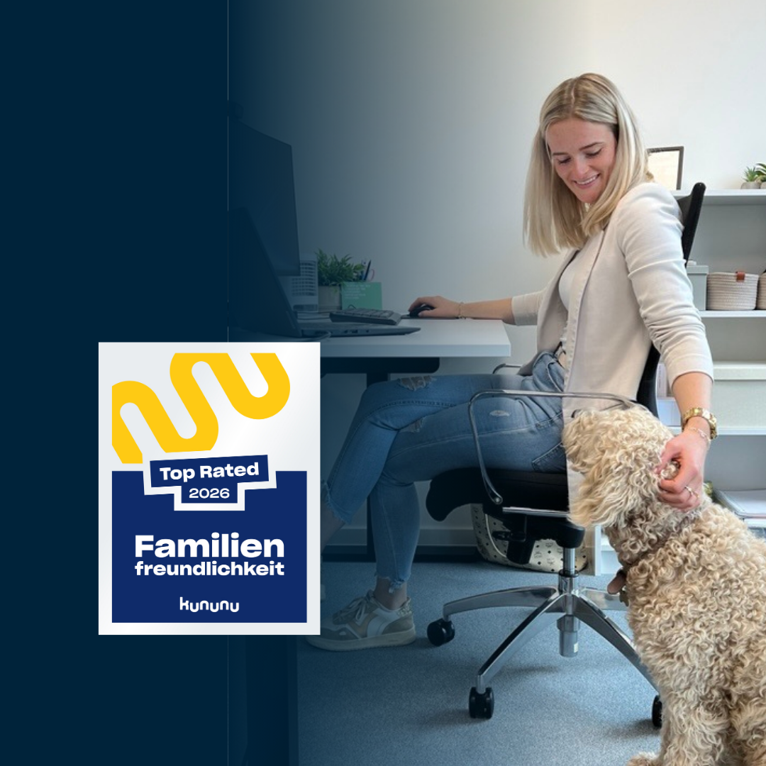 bluecue erhält kununu Top Rated-Siegel Familienfreundlichkeit 2026