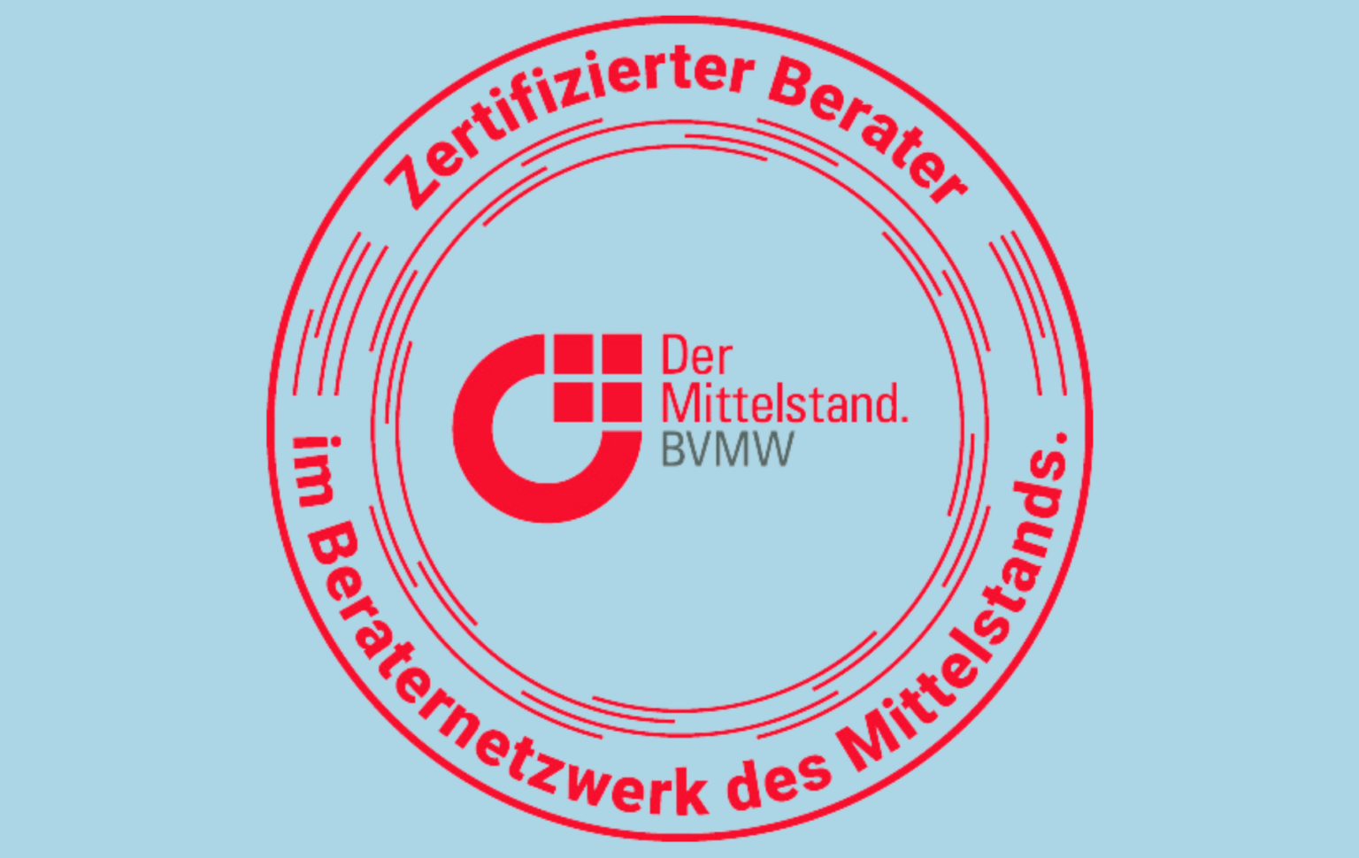 bluecue ist zertifizierter Berater im Beraternetzwerk des BVMW bluecue ist zertifizierter Berater im Beraternetzwerk des BVMW