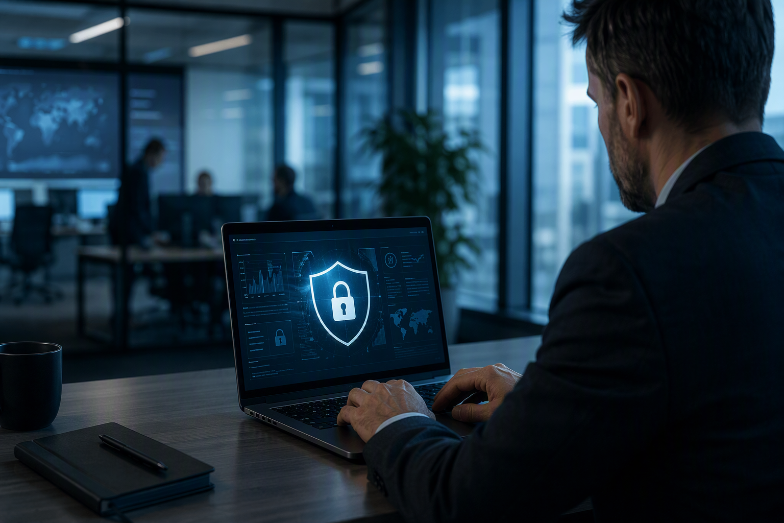 Informationssicherheit & Cybersecurity Header