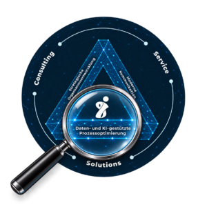 bluecue Beratungsfelder Daten- und KI gestützte Prozessoptimierung