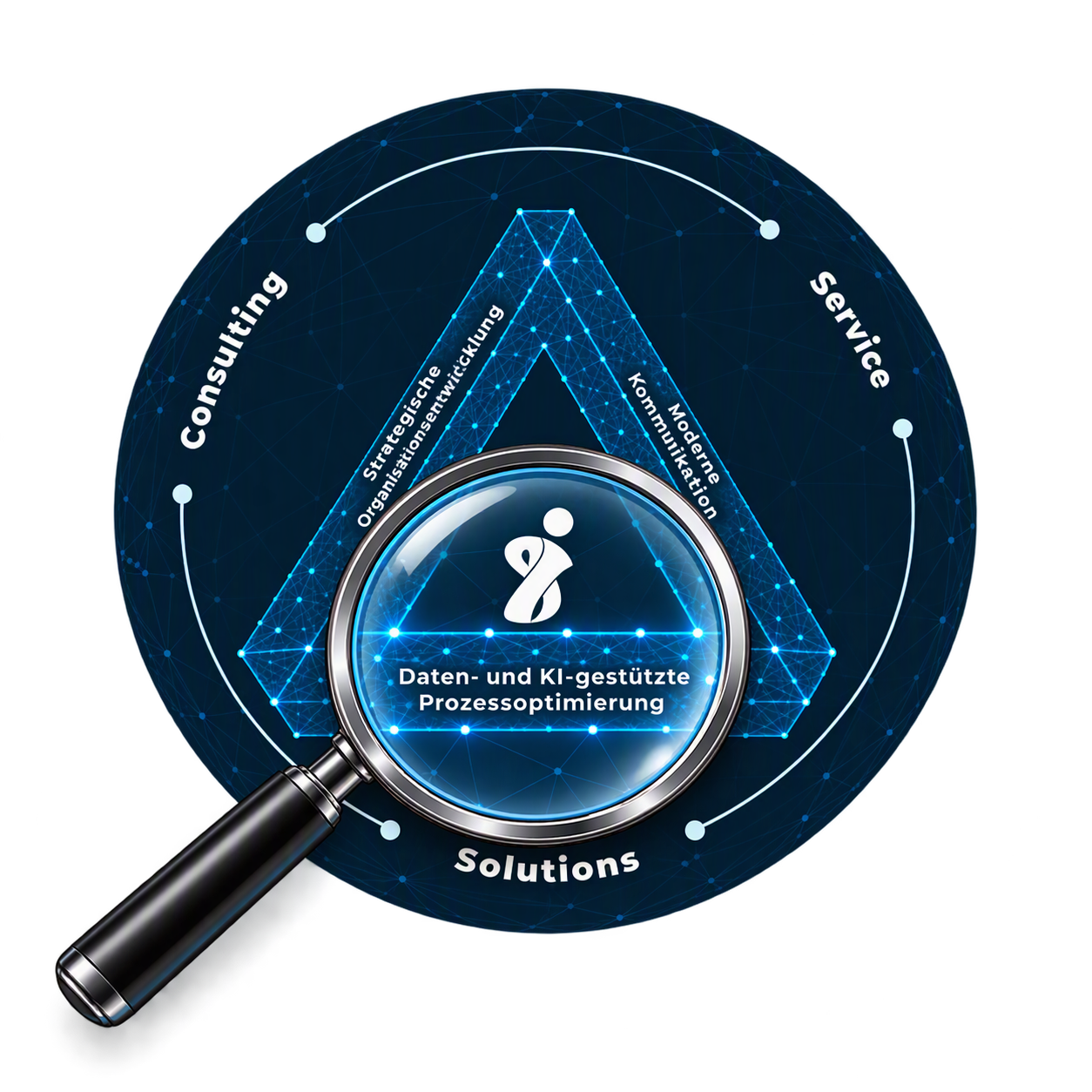 bluecue Beratungsfelder Daten- und KI gestützte Prozessoptimierung